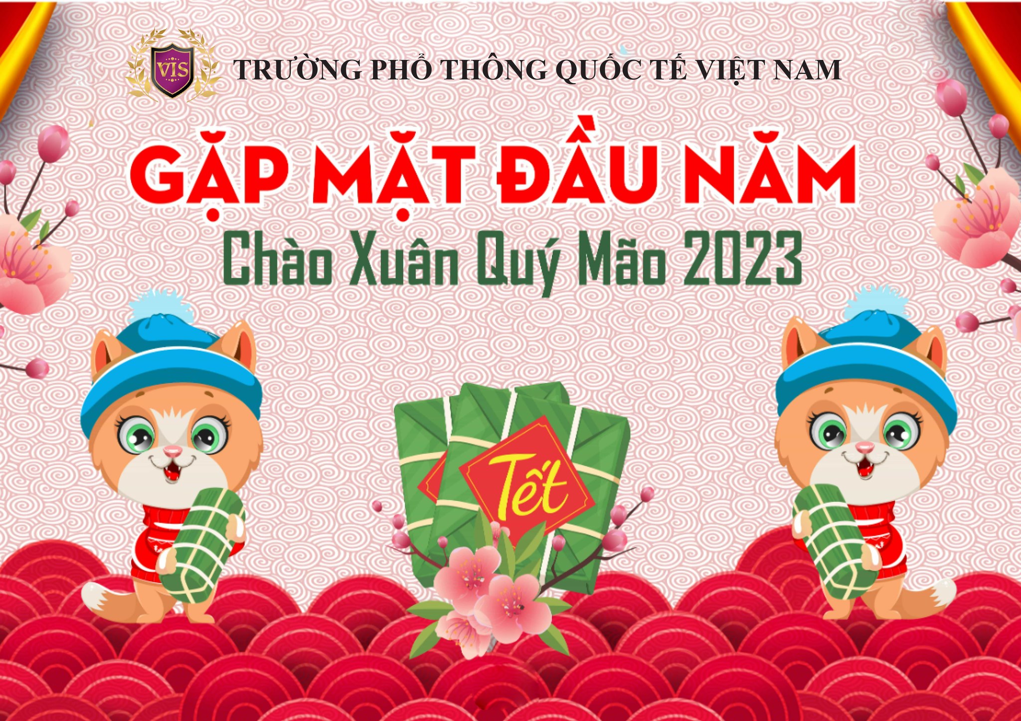 Trường Phổ thông Quốc Tế Việt Nam gặp mặt đầu xuân năm mới Quý Mão 2023
