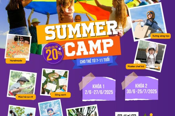 KHỞI ĐỘNG MÙA HÈ RỰC RỠ CÙNG “SUMMER CAMP” TẠI TRƯỜNG PHỔ THÔNG QUỐC TẾ VIỆT NAM!