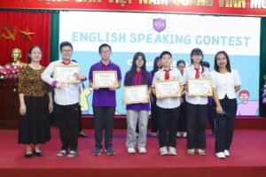 🌟 ENGLISH SPEAKING CONTEST – TỎA SÁNG TÀI NĂNG HỆ NÂNG CAO THCS VIS! 🌟