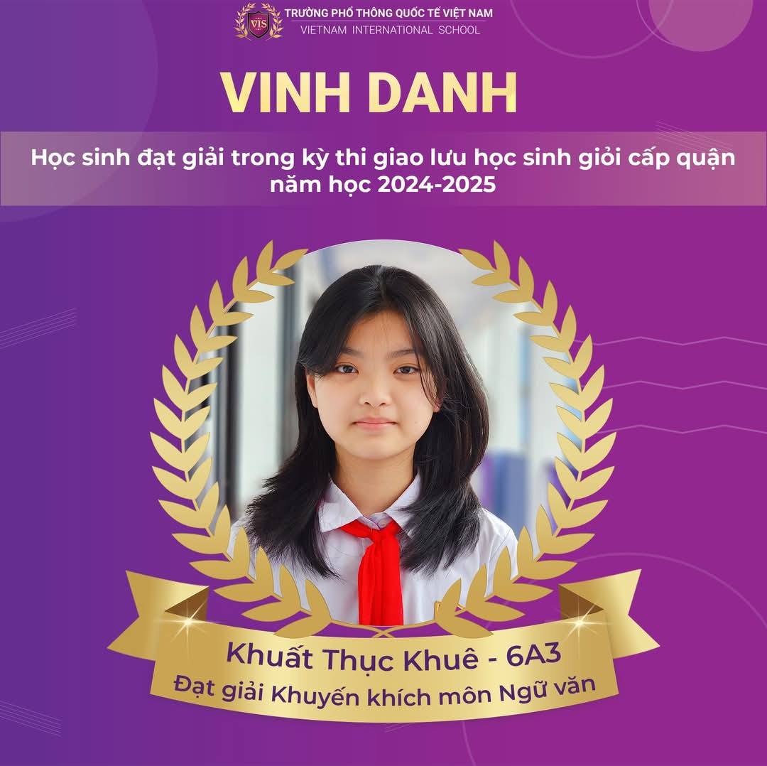 Khuất Thục Khuê - Lớp 6A3