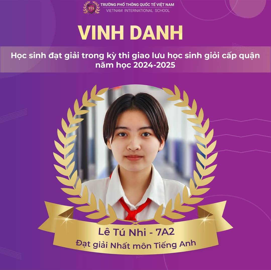 Lê Tú Nhi - Lớp 7A2