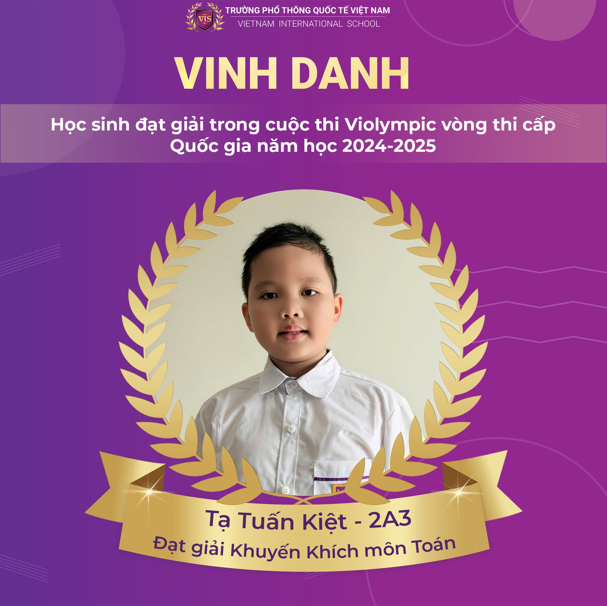 Tạ Tuấn Kiệt - Lớp 2A3