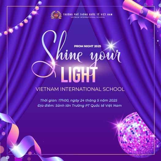 ✨ PROM 12: SHINE YOUR LIGHT – THANH XUÂN RỰC RỠ NHẤT LÀ KHI TA DÁM TỎA SÁNG