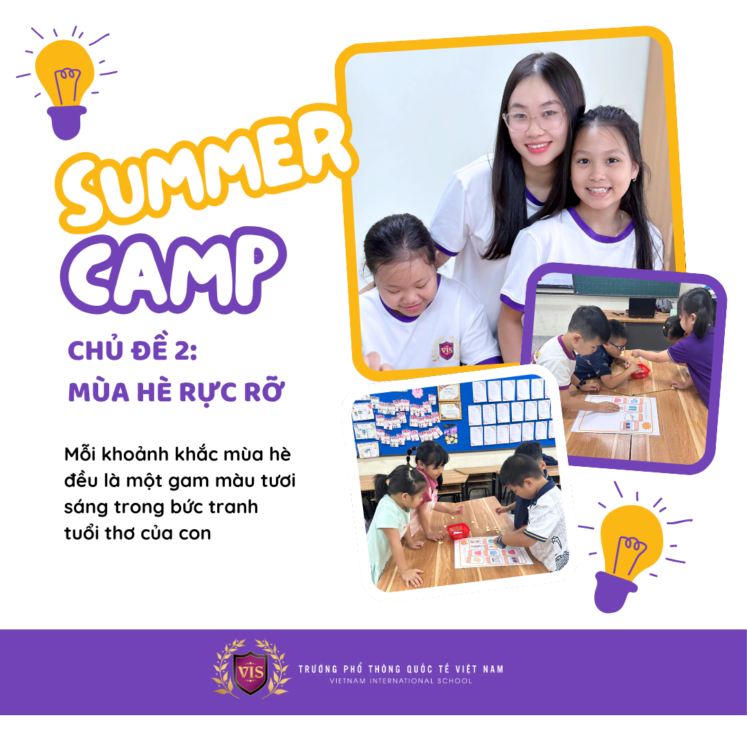 🌈 TỔNG KẾT TUẦN 2 VỚI CHỦ ĐỀ “MÙA HÈ RỰC RỠ” đã khép lại với thật nhiều sắc màu và trải nghiệm thú vị tại VIS!