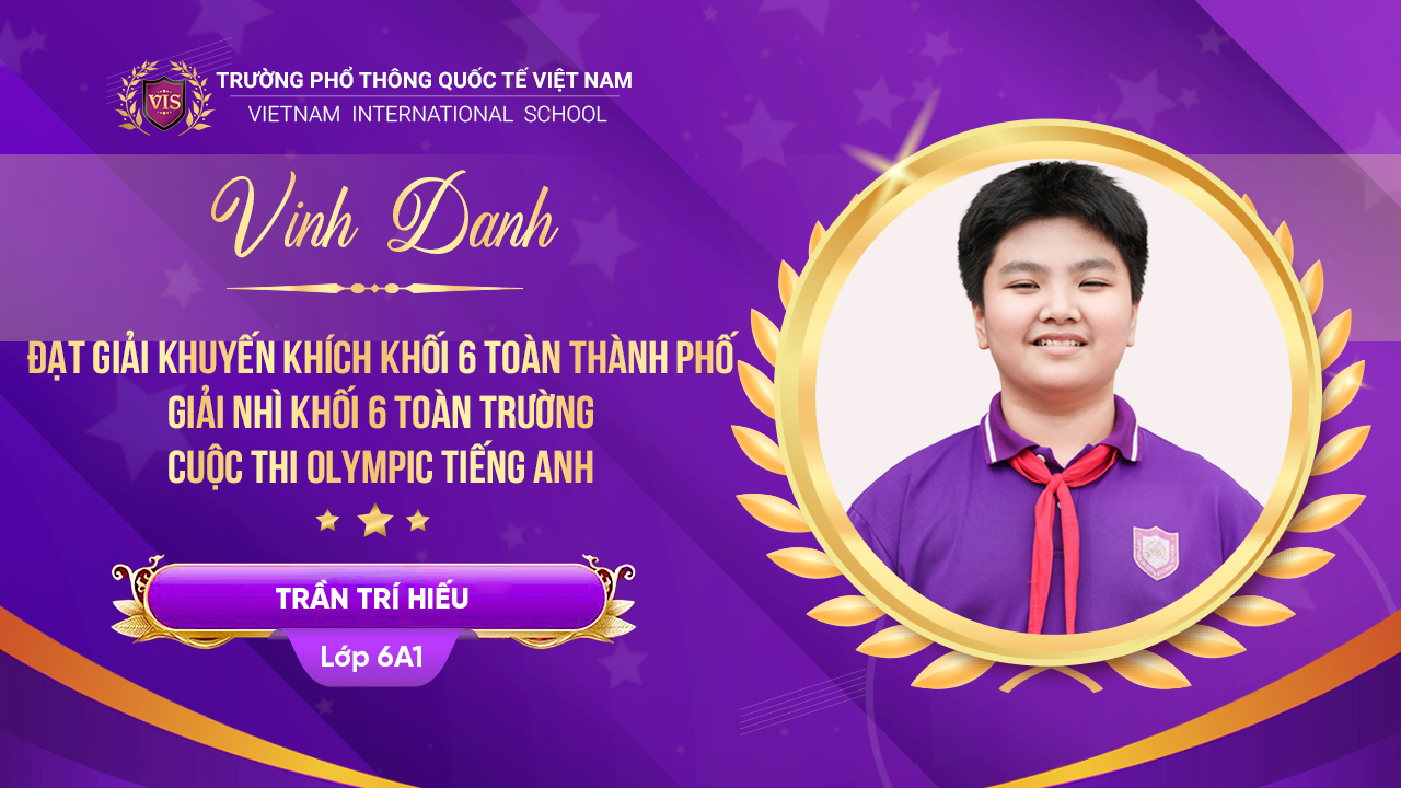 Trần Trí Hiếu - Khối 6