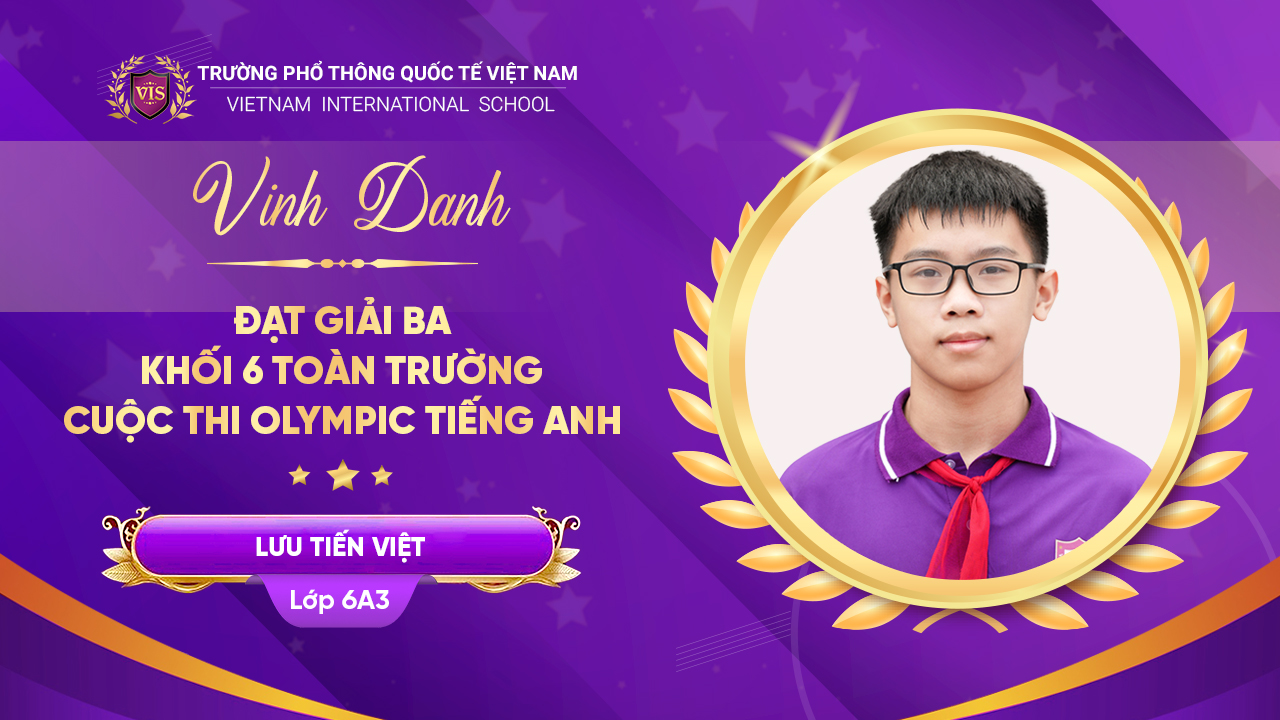 Lưu Tiến Việt - Khối 6