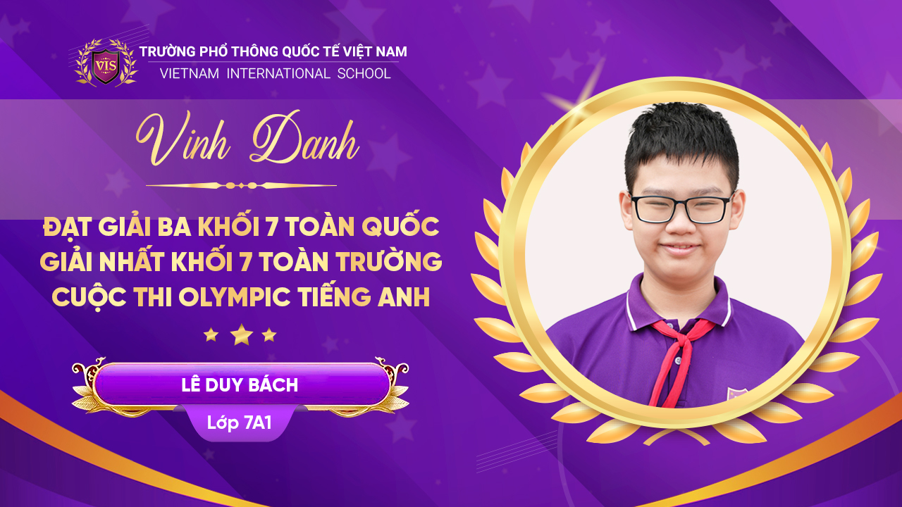 Lê Duy Bách - Khối 7