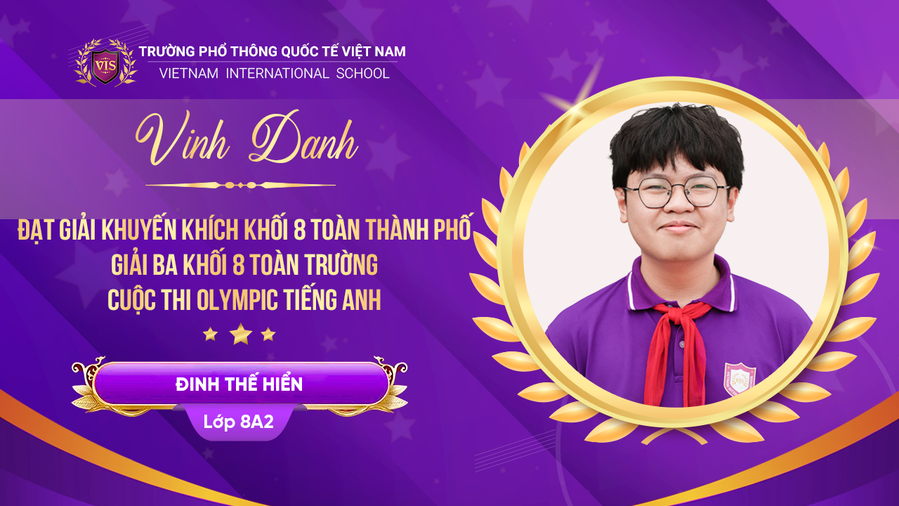 Đinh Thế Hiển - Khối 8