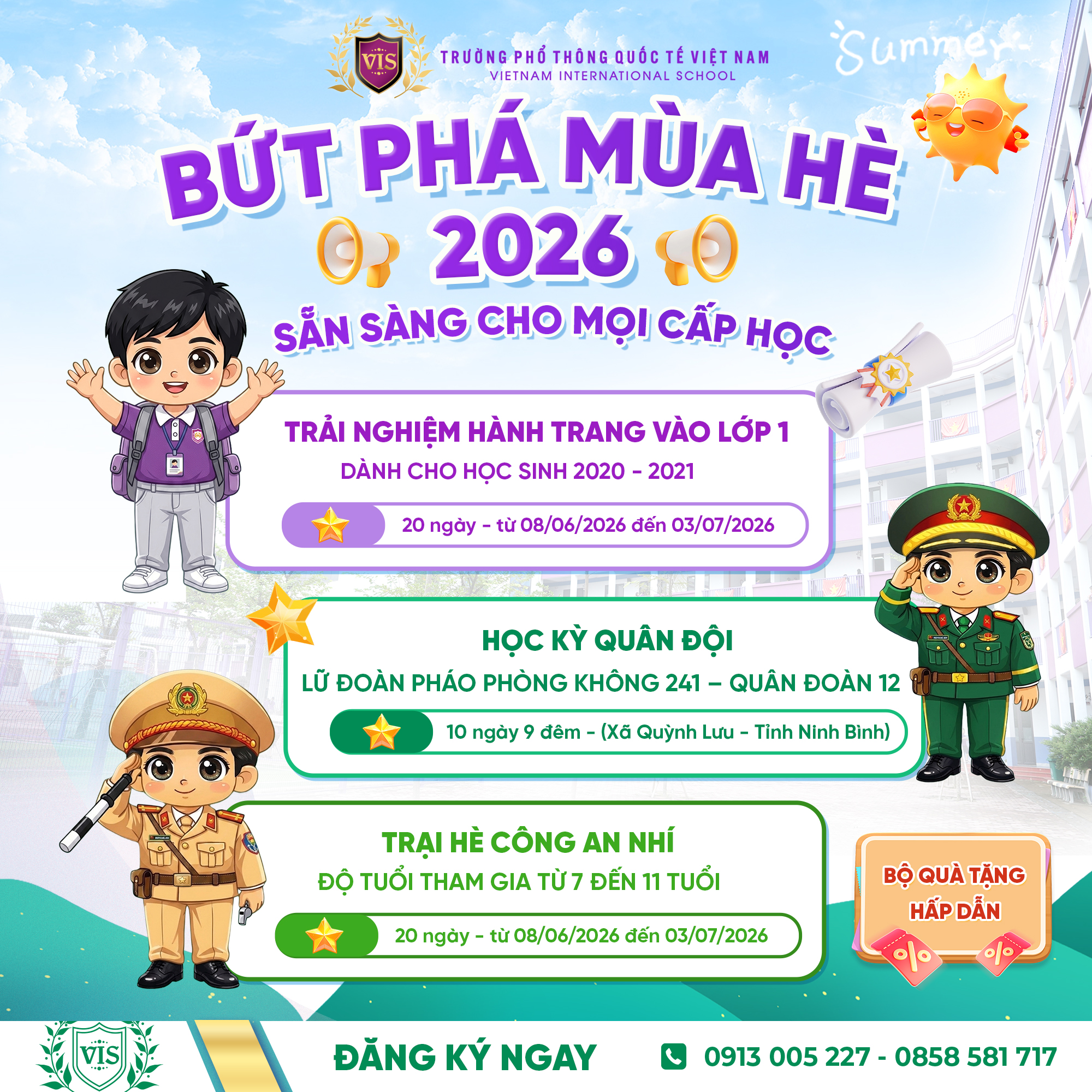 BỨT PHÁ MÙA HÈ 2026 – ĐÁNH THỨC TIỀM NĂNG, BỨT PHÁ GIỚI HẠN CÙNG VIS