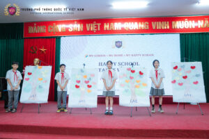 MỖI NGÀY ĐẾN TRƯỜNG, CÁC EM KHÔNG CHỈ HỌC THÊM ĐIỀU MỚI MÀ CÒN CÙNG NHAU TẠO NÊN NHỮNG GIÁ TRỊ ĐẸP